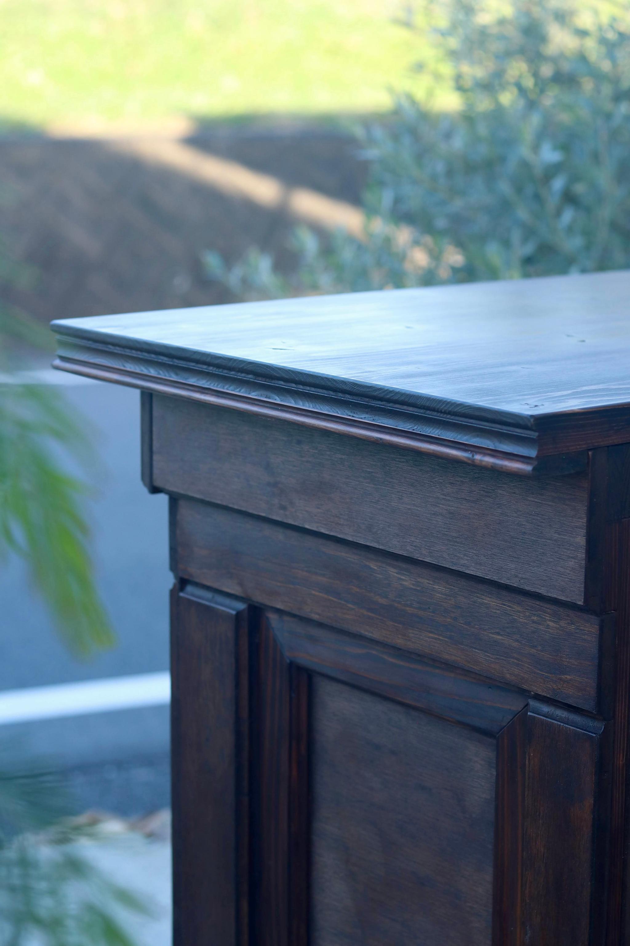 折り畳み式アンティークカウンター｜レジ・キャッシャー・バーカウンター・受付・店舗什器 | 6枚目